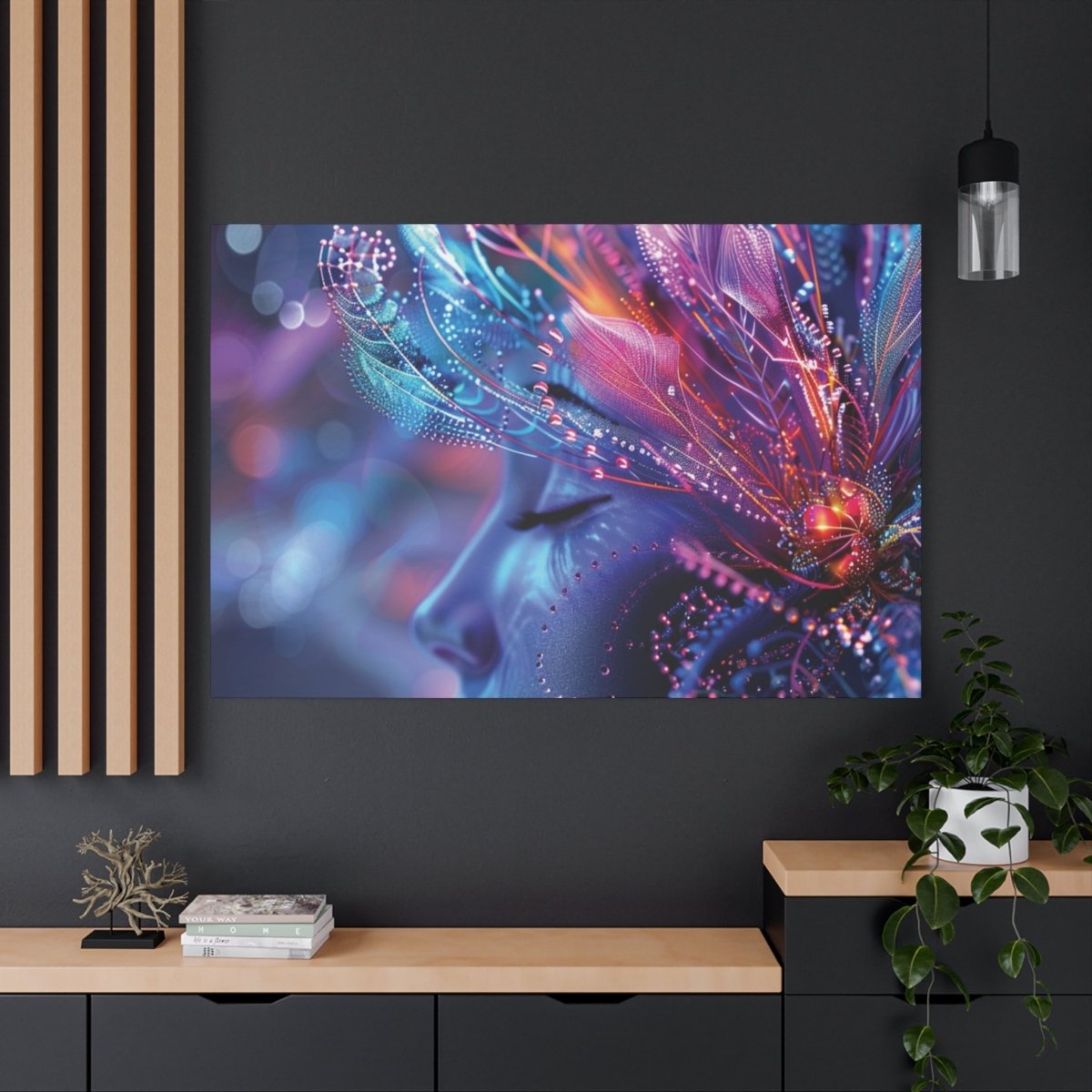 👉Transe Divine : magnifique cadre 💎effet apaisant💎 garanti - Art Cocoon