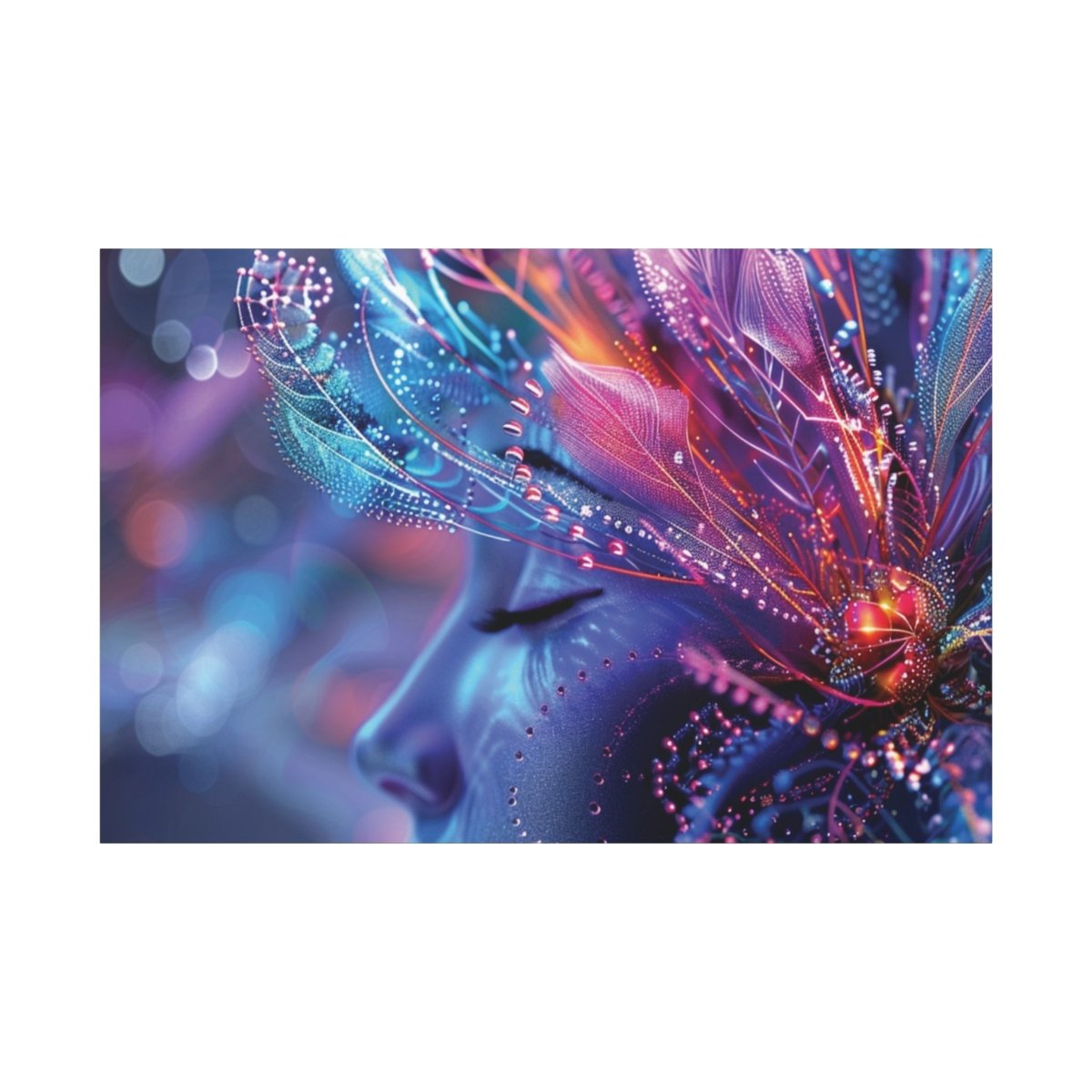 👉Transe Divine : magnifique cadre 💎effet apaisant💎 garanti - Art Cocoon