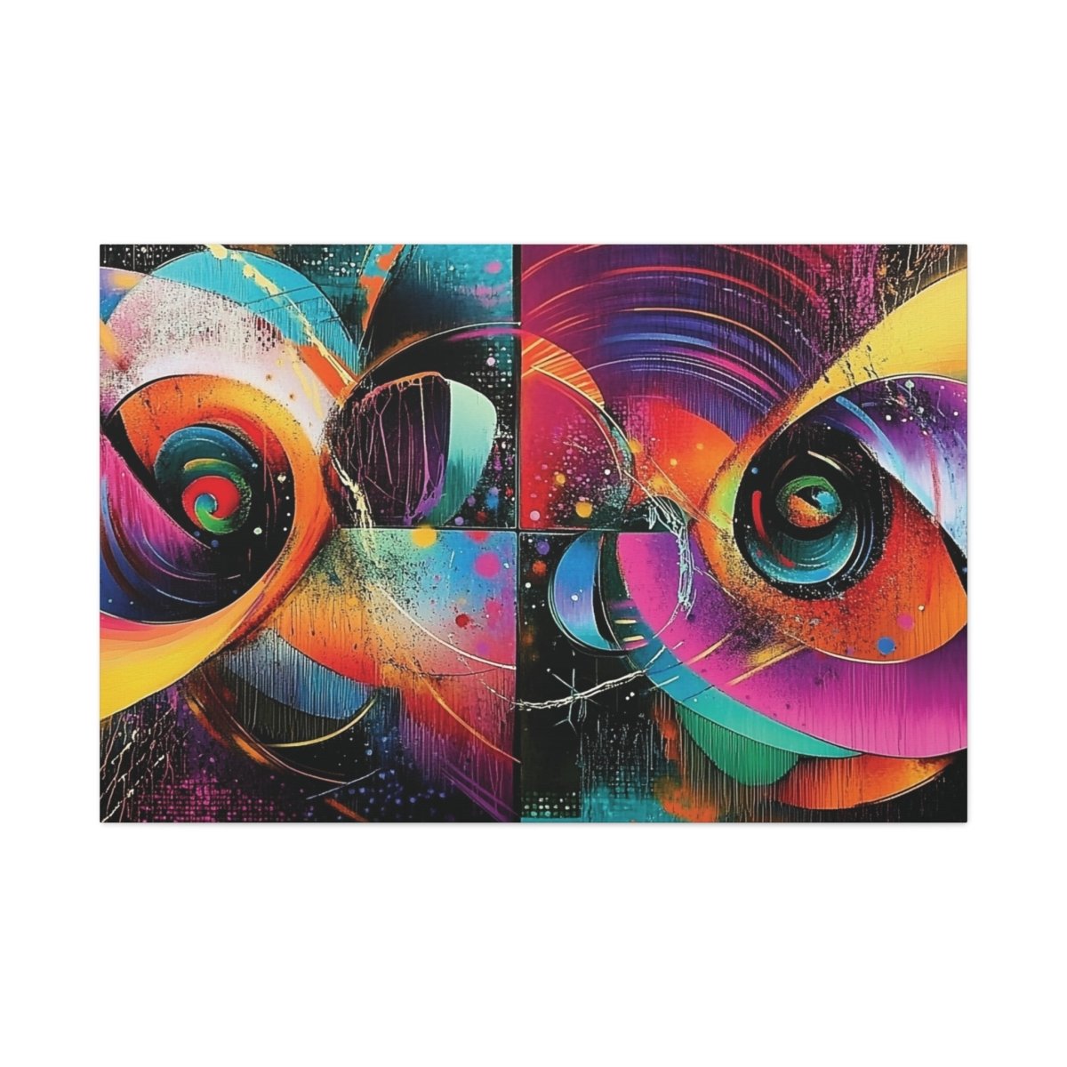 👉Trous Noirs : magnifique cadre💎effet captivant💎 garanti - Art Cocoon