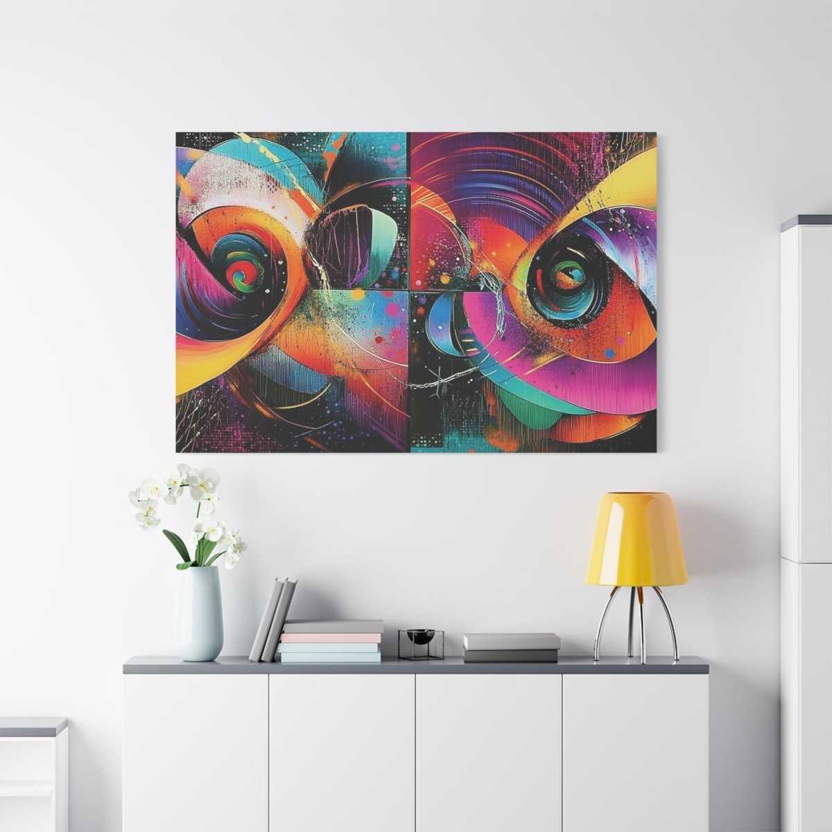 👉Trous Noirs : magnifique cadre💎effet captivant💎 garanti - Art Cocoon