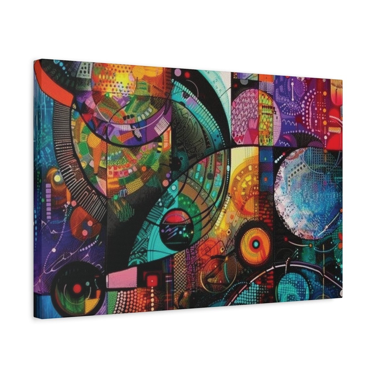 👉Vibration Cobalt : magnifique cadre💎effet captivant💎 garanti - Art Cocoon