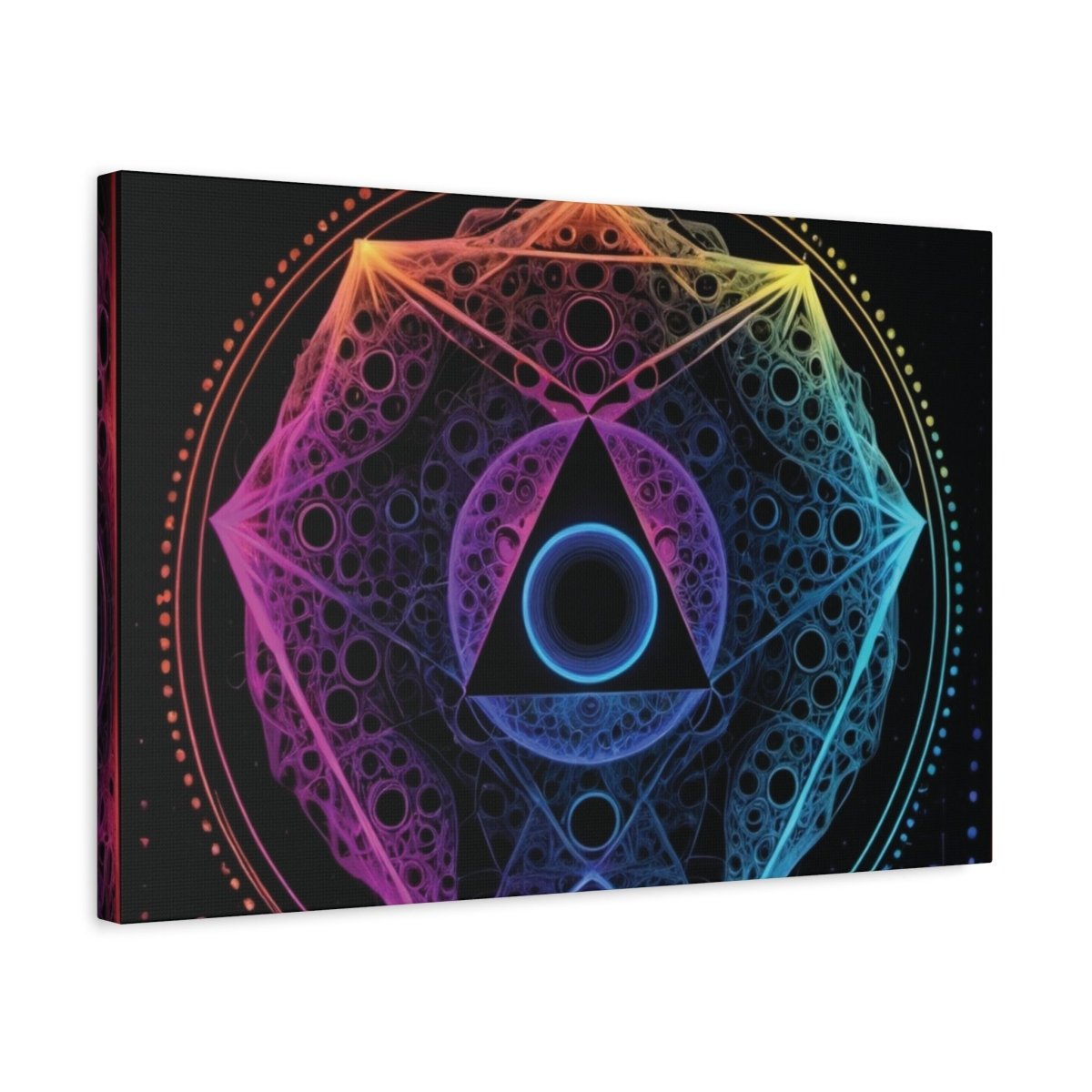 👉Vibrations Enigmatiques : magnifique cadre💎effet fascinant💎 garanti - Art Cocoon