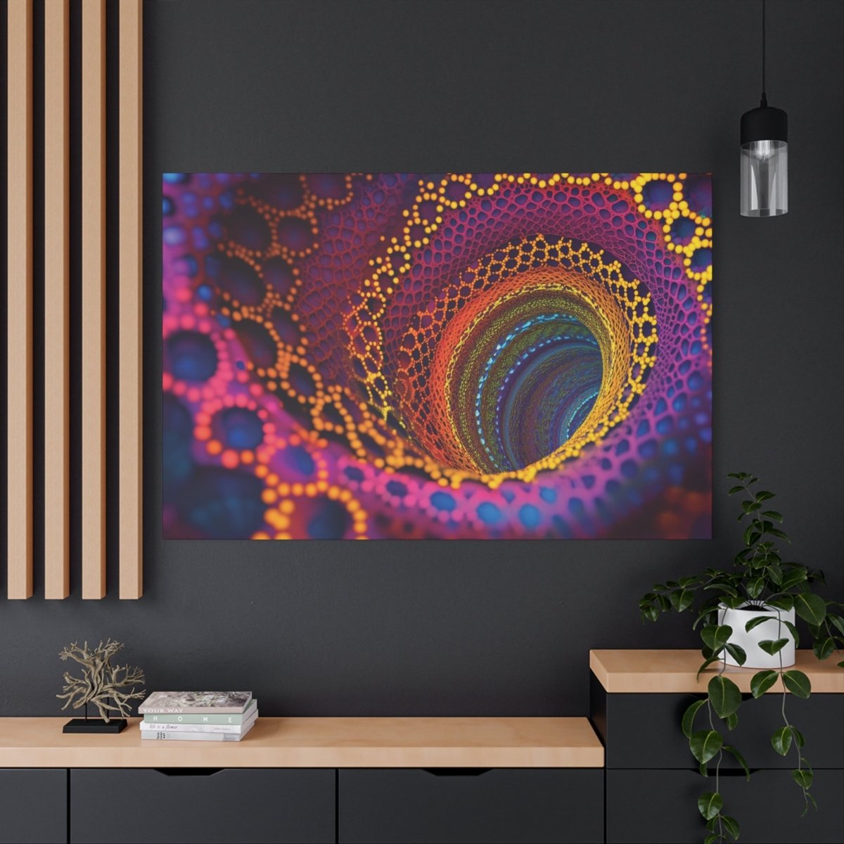 👉Vortex Quantique : magnifique cadre💎effet fascinant💎 garanti - Art Cocoon