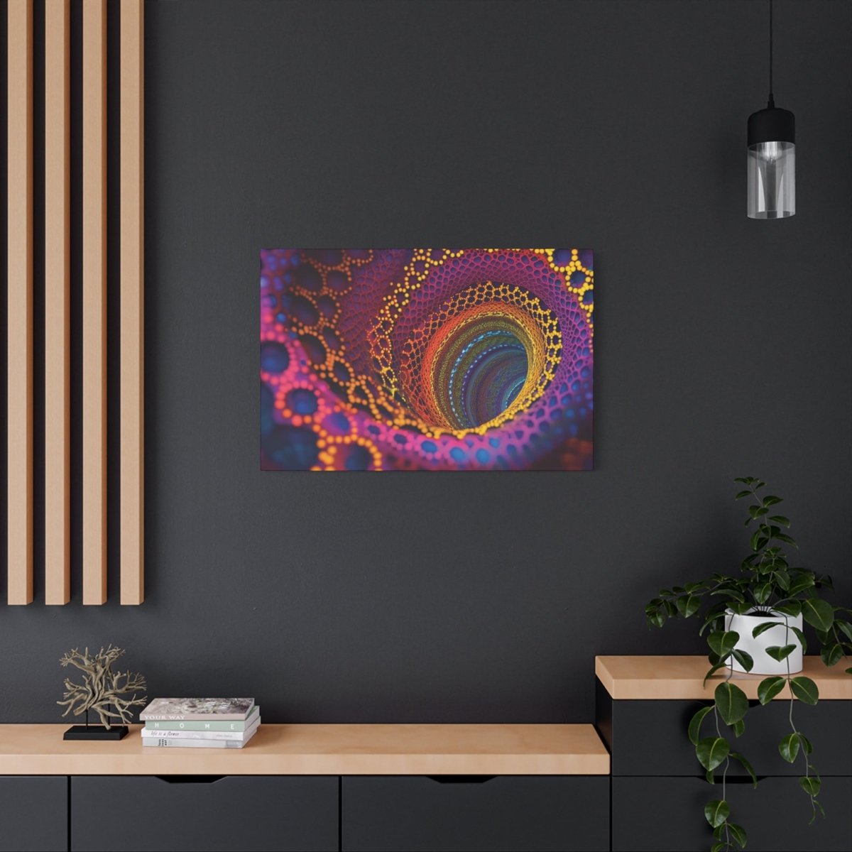 👉Vortex Quantique : magnifique cadre💎effet fascinant💎 garanti - Art Cocoon