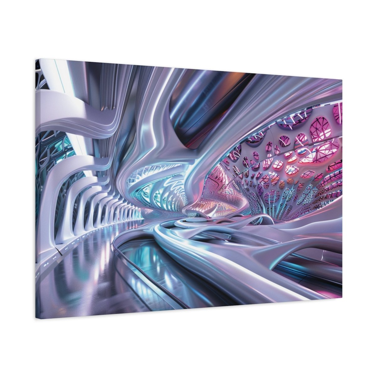 👉Voyage Interstellaire : magnifique cadre 💎effet futuriste💎garanti - Art Cocoon