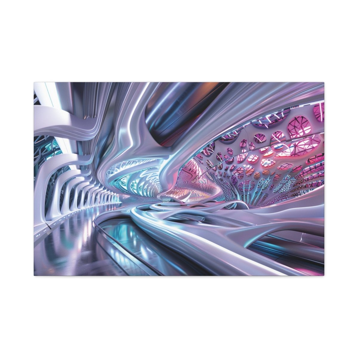 👉Voyage Interstellaire : magnifique cadre 💎effet futuriste💎garanti - Art Cocoon