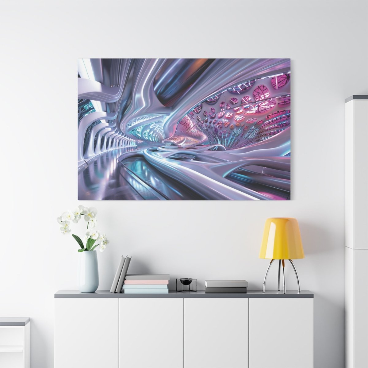 👉Voyage Interstellaire : magnifique cadre 💎effet futuriste💎garanti - Art Cocoon