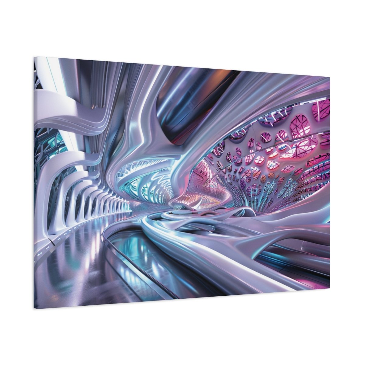 👉Voyage Interstellaire : magnifique cadre 💎effet futuriste💎garanti - Art Cocoon