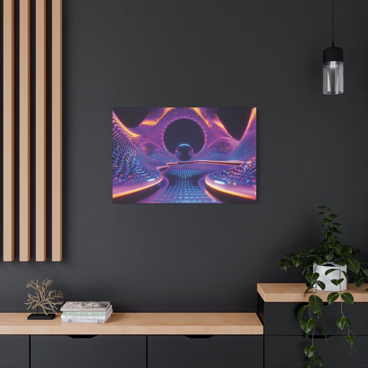 👉Voyageur Interstellaire : magnifique cadre💎effet fascinant💎 garanti - Art Cocoon
