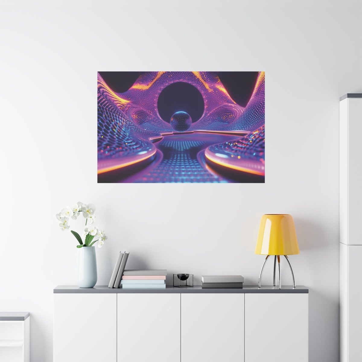 👉Voyageur Interstellaire : magnifique cadre💎effet fascinant💎 garanti - Art Cocoon