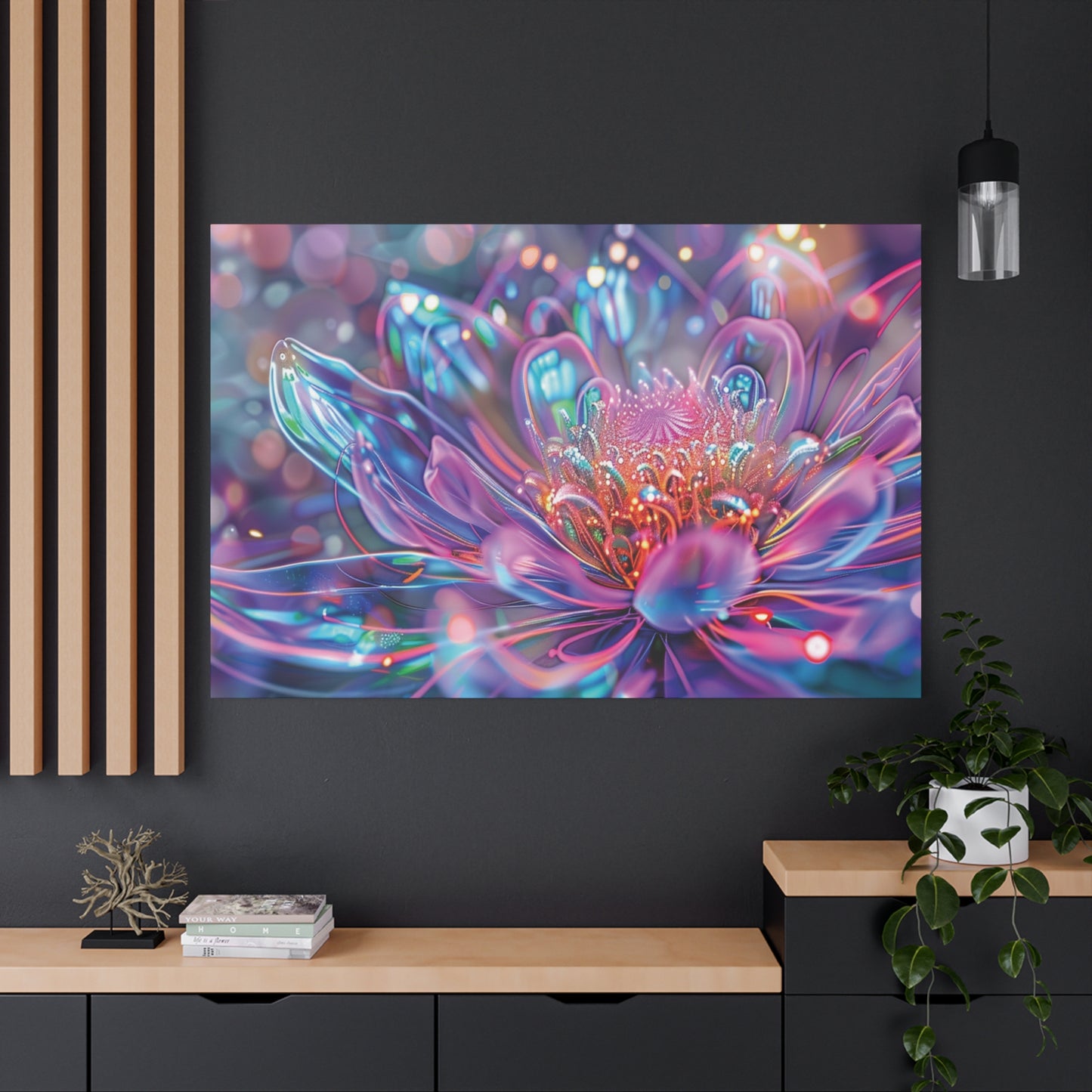 👉Lotus Miroir : magnifique cadre  💎effet apaisant💎garanti