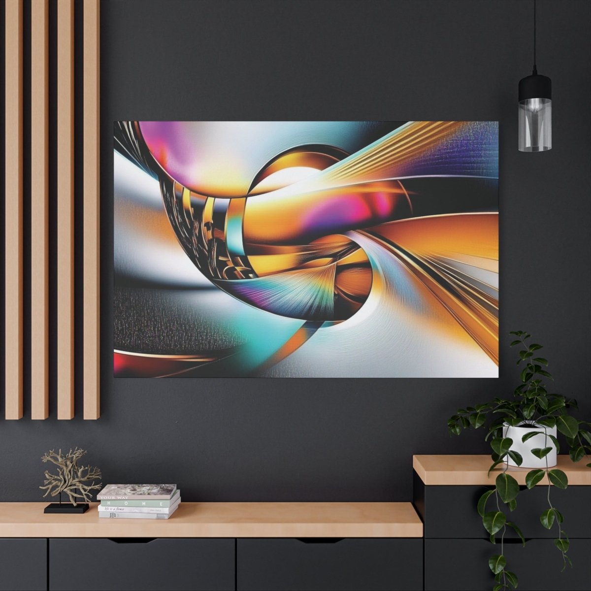 👉Alliance Géométrique : magnifique cadre 💎effet captivant💎 garanti - Art Cocoon