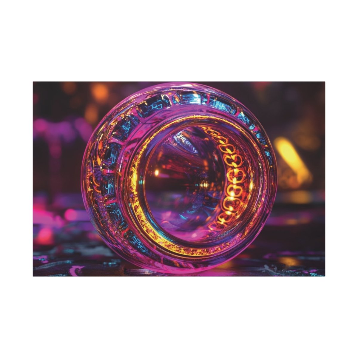 👉Bijou Vibratoire : magnifique cadre 💎effet futuriste💎garanti - Art Cocoon