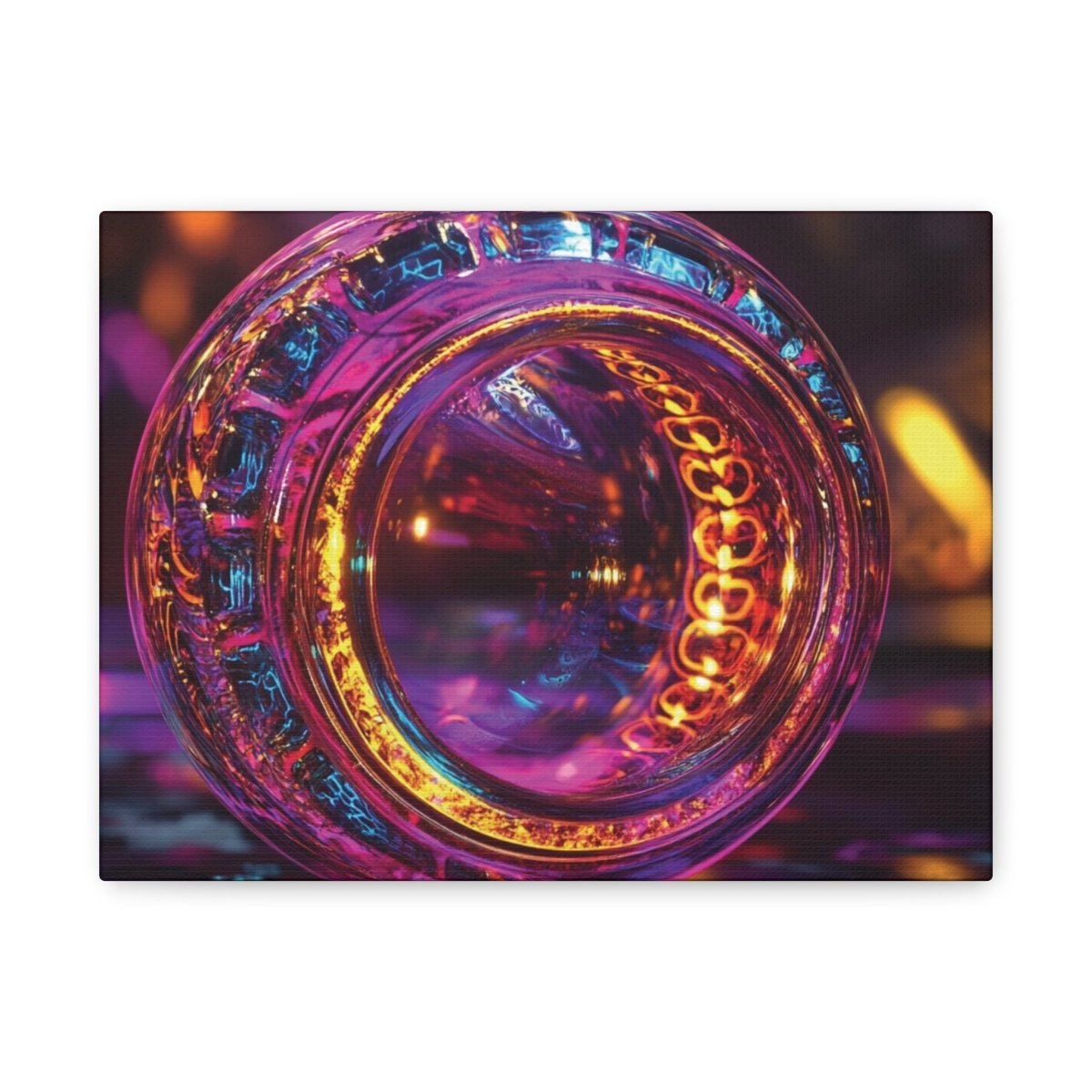 👉Bijou Vibratoire : magnifique cadre 💎effet futuriste💎garanti - Art Cocoon