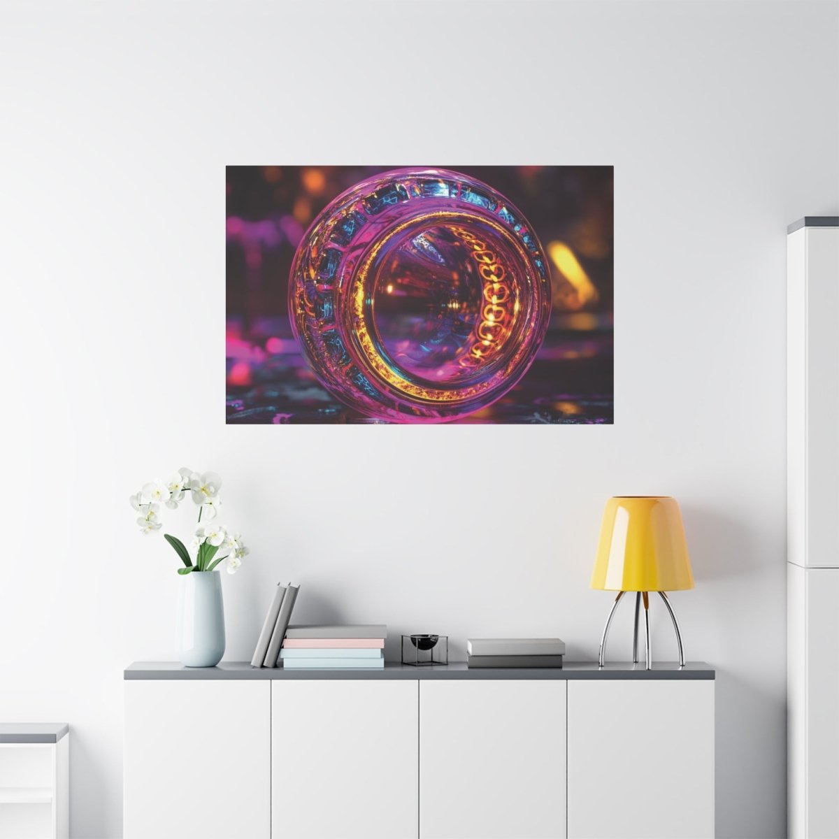 👉Bijou Vibratoire : magnifique cadre 💎effet futuriste💎garanti - Art Cocoon