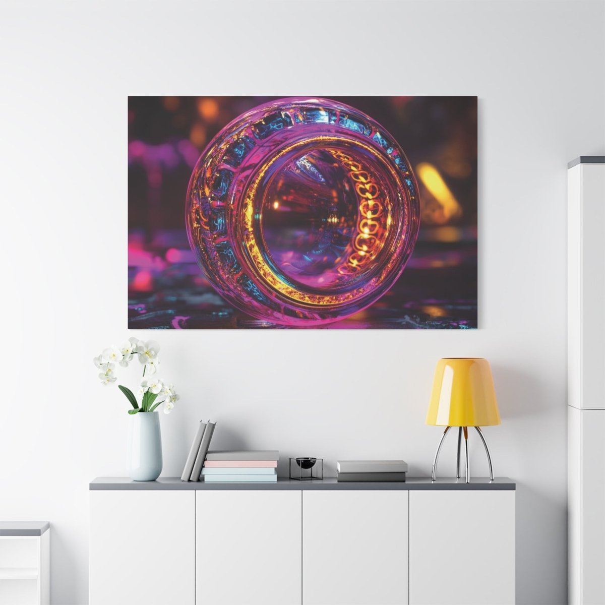 👉Bijou Vibratoire : magnifique cadre 💎effet futuriste💎garanti - Art Cocoon