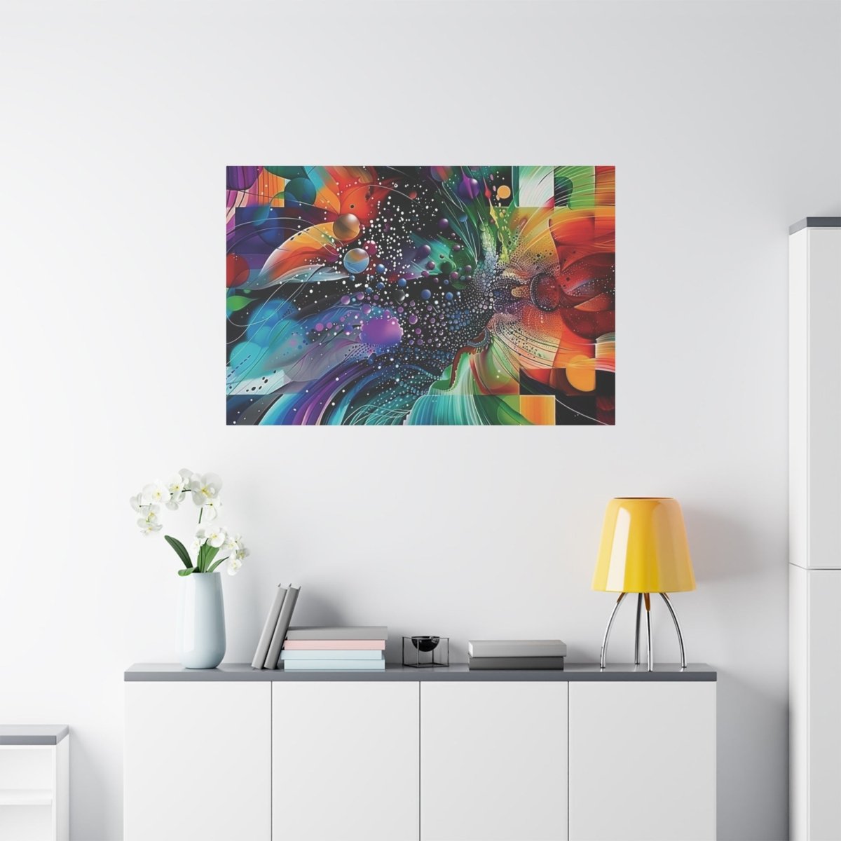 👉Bouillon Cosmos : magnifique cadre 💎effet captivant💎 garanti - Art Cocoon