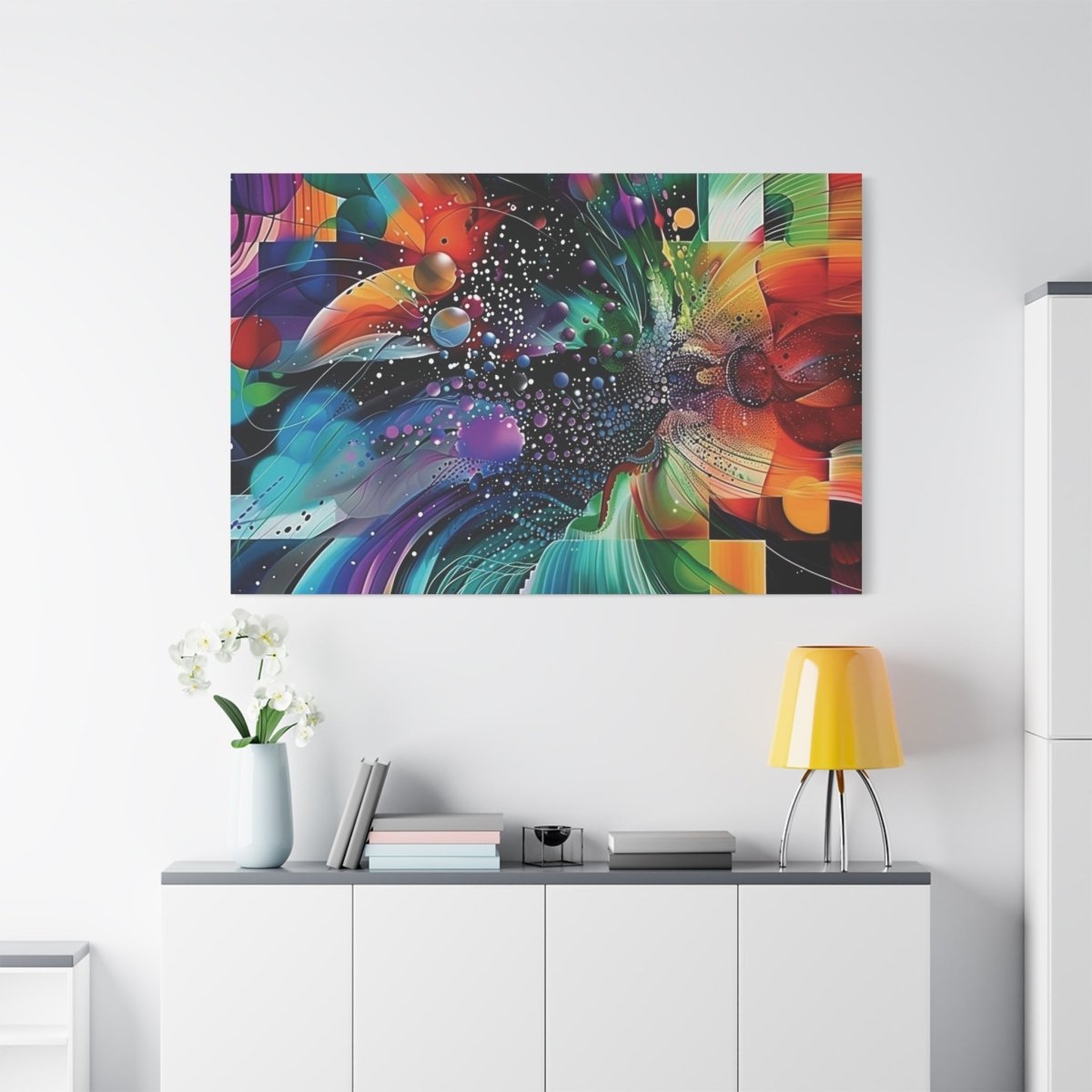 👉Bouillon Cosmos : magnifique cadre 💎effet captivant💎 garanti - Art Cocoon