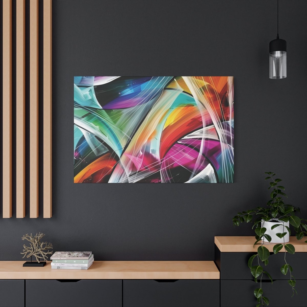 👉Brouillard Cosmique : magnifique cadre💎effet captivant💎 garanti - Art Cocoon