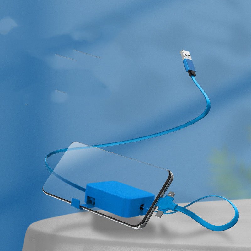 Câble USB Rétractable 4 - en - 1 - Art Cocoon