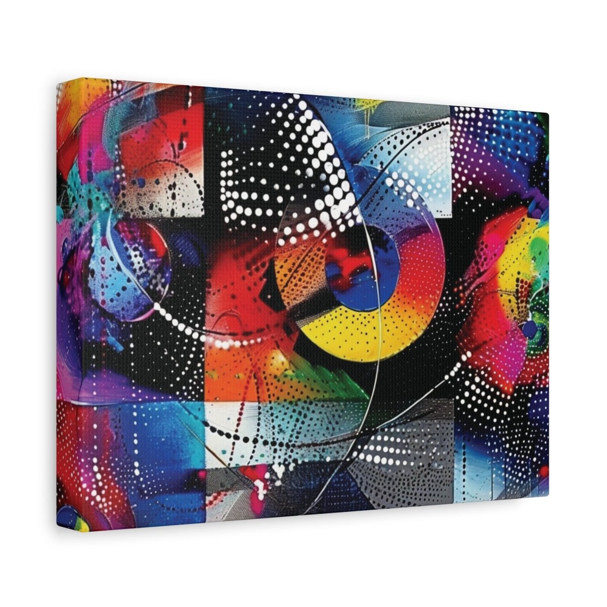 👉Cadrillage Cosmique : magnifique cadre 💎effet captivant💎 garanti - Art Cocoon