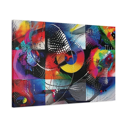 👉Cadrillage Cosmique : magnifique cadre 💎effet captivant💎 garanti - Art Cocoon