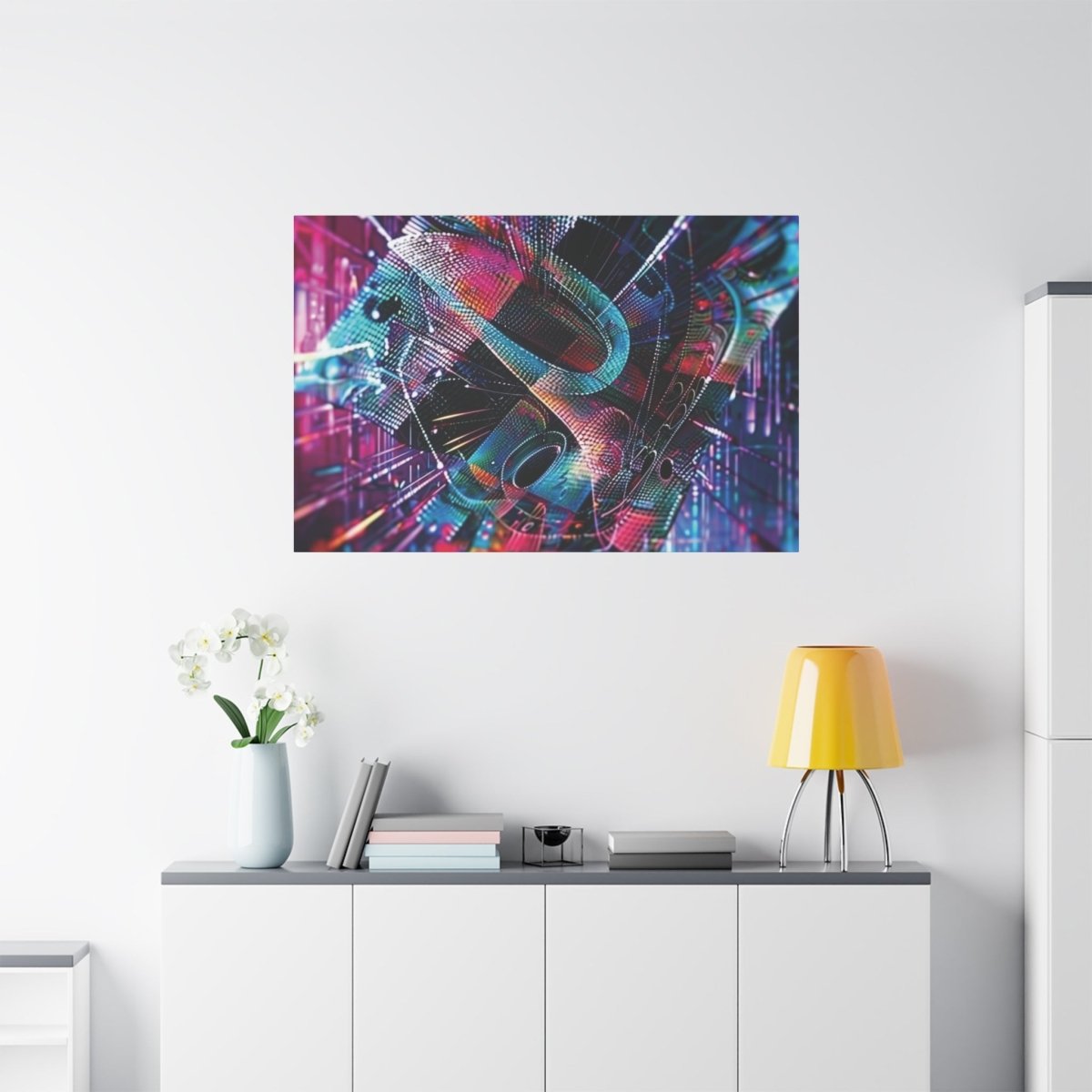 👉Cithare Cosmos : magnifique cadre💎effet captivant💎 garanti - Art Cocoon