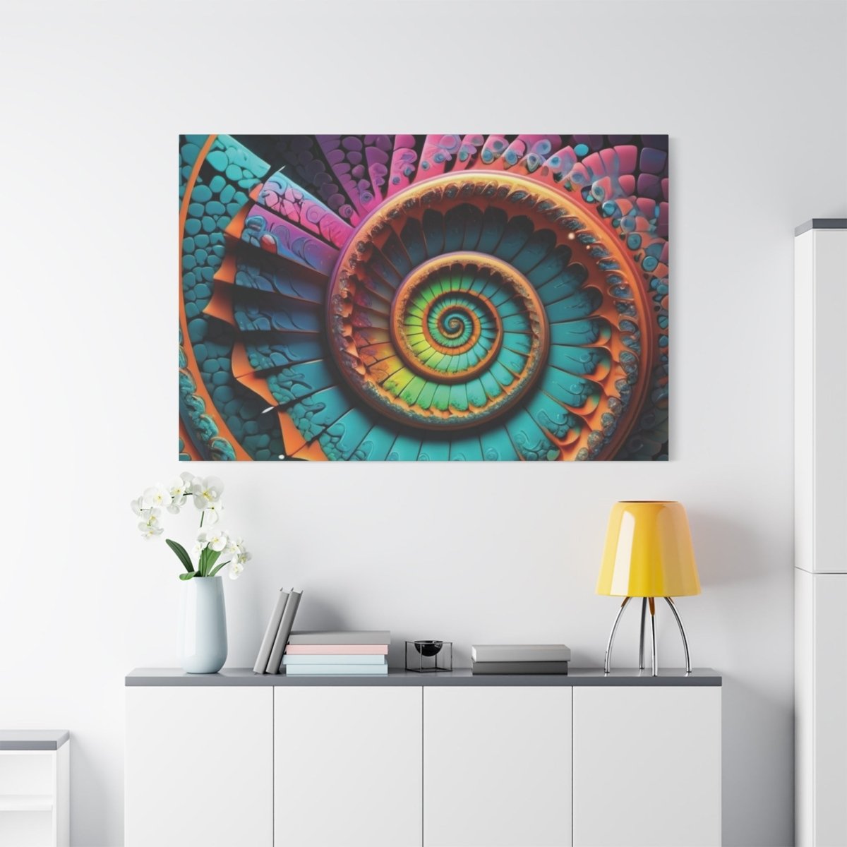 👉Codes de Fibonacci : magnifique cadre💎effet fascinant💎 garanti - Art Cocoon