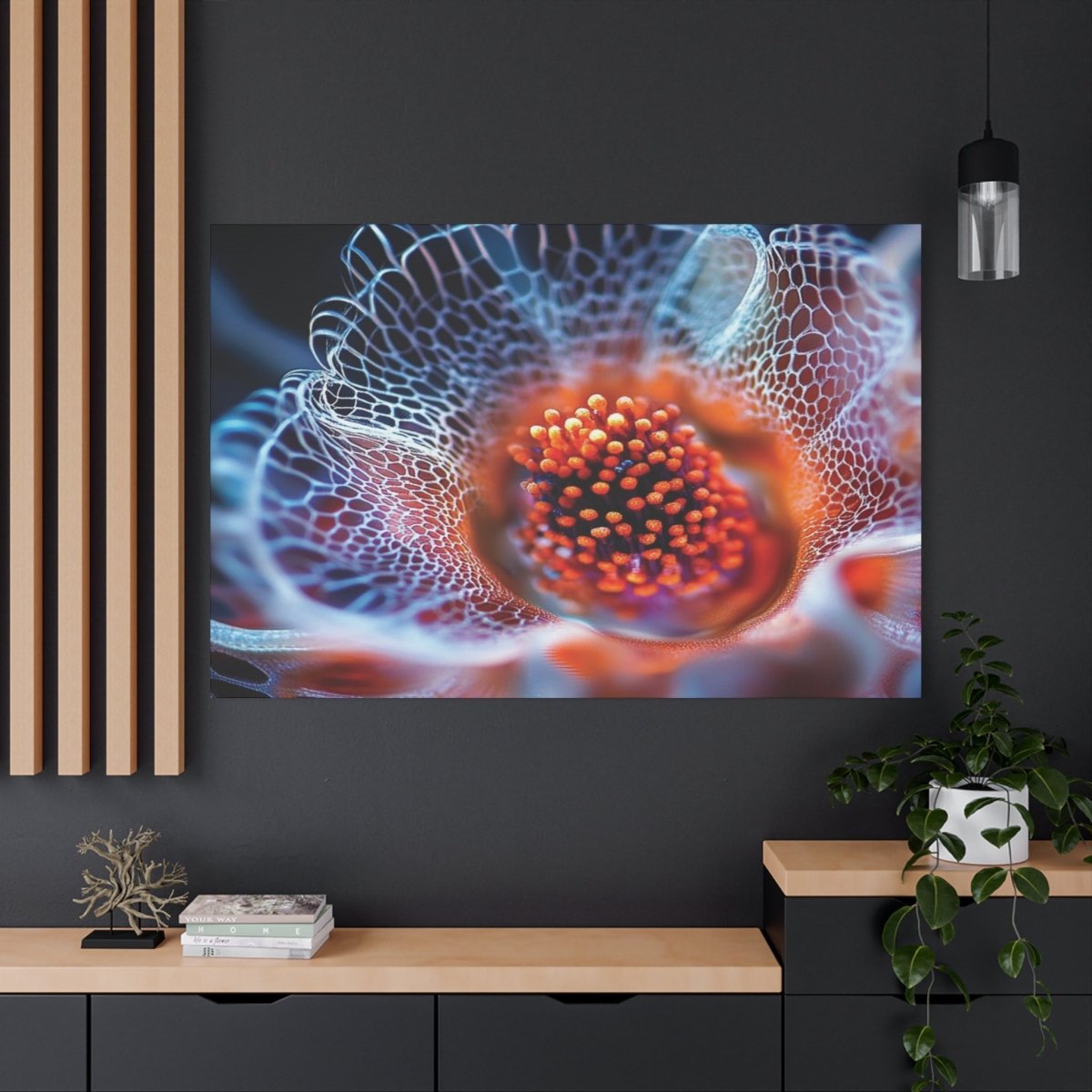 👉Cœur Délicat : magnifique cadre 💎effet apaisant💎 garanti - Art Cocoon