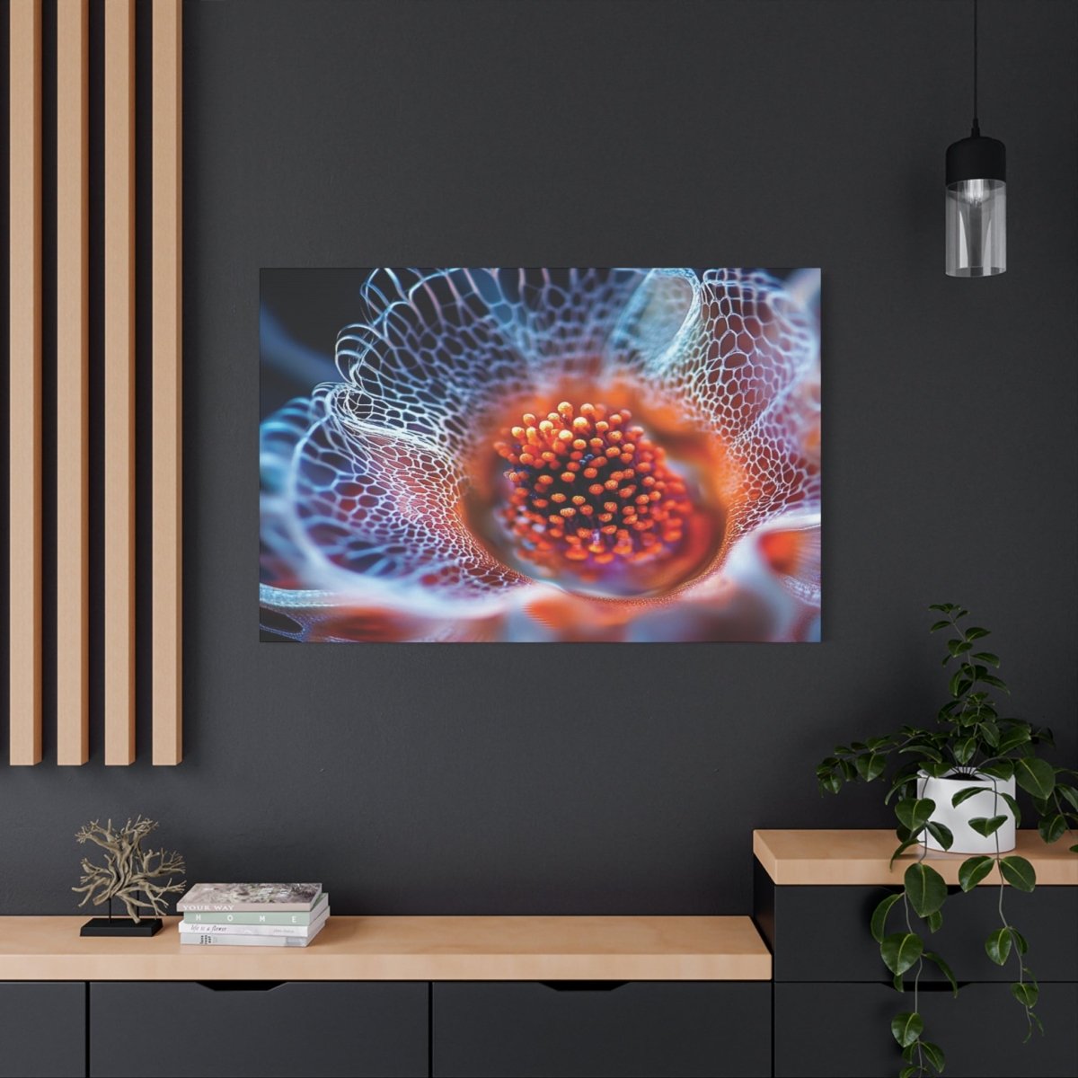 👉Cœur Délicat : magnifique cadre 💎effet apaisant💎 garanti - Art Cocoon