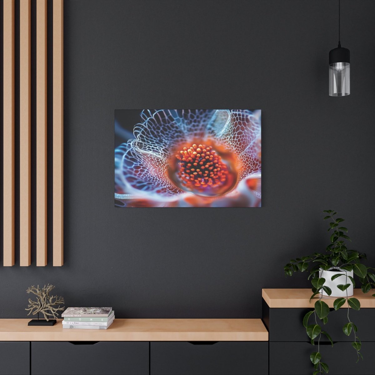 👉Cœur Délicat : magnifique cadre 💎effet apaisant💎 garanti - Art Cocoon