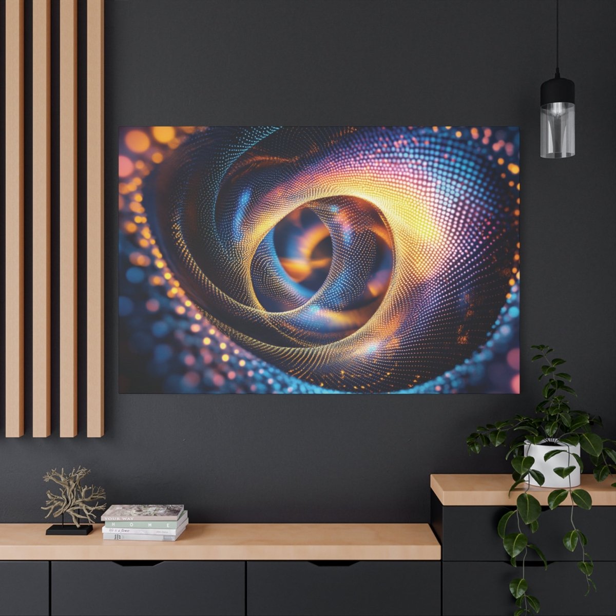 👉Cœur Multivers : magnifique cadre💎effet fascinant💎 garanti - Art Cocoon