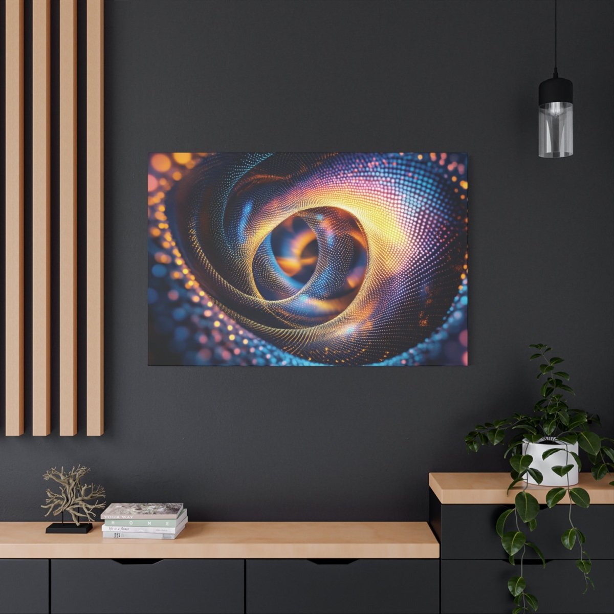 👉Cœur Multivers : magnifique cadre💎effet fascinant💎 garanti - Art Cocoon