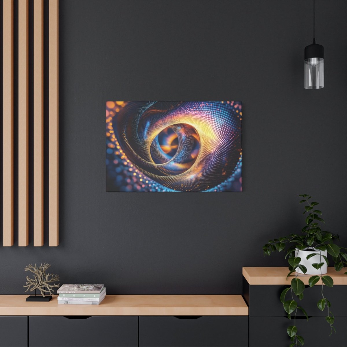 👉Cœur Multivers : magnifique cadre💎effet fascinant💎 garanti - Art Cocoon