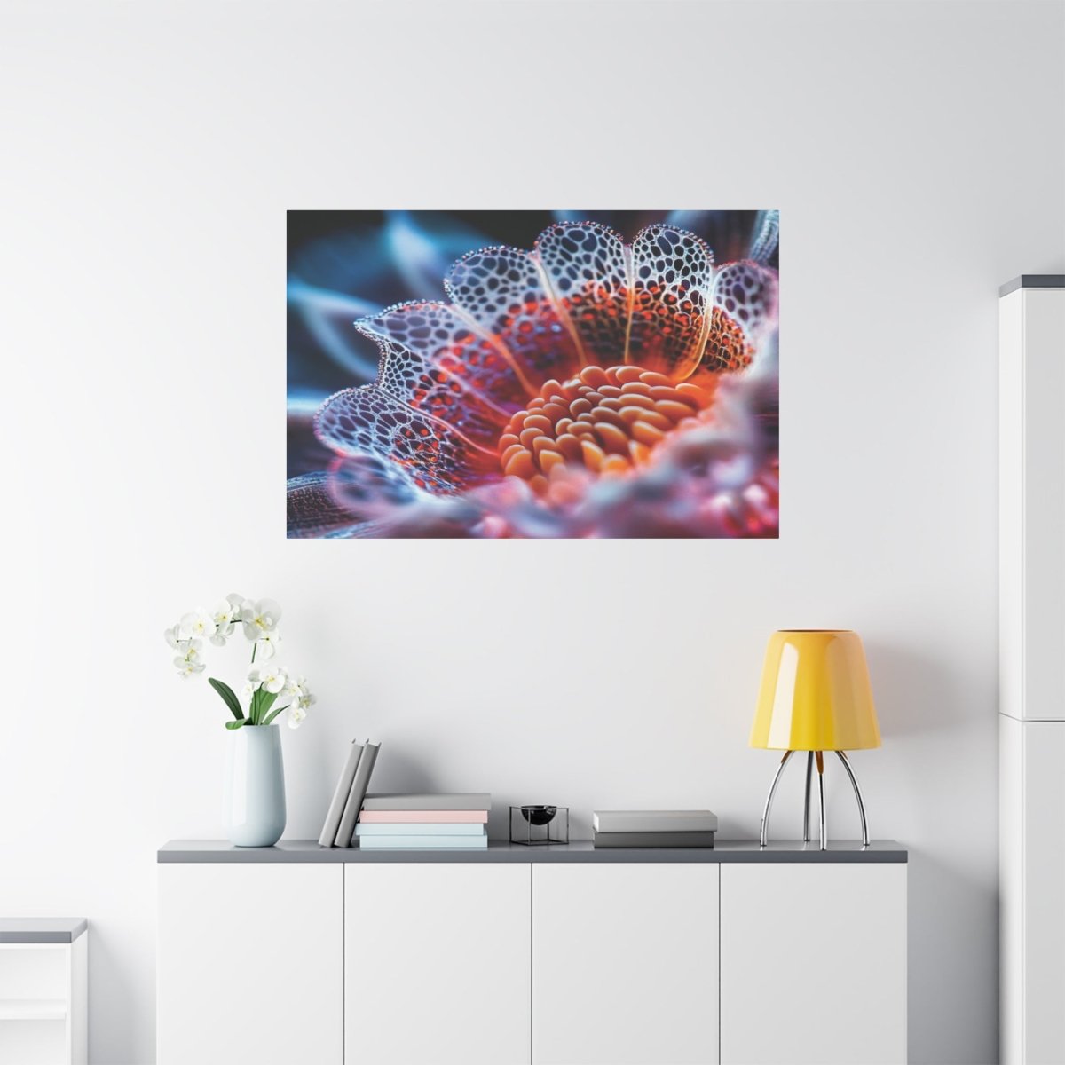 👉Cœur Orangé : magnifique cadre💎effet apaisant💎 garanti - Art Cocoon