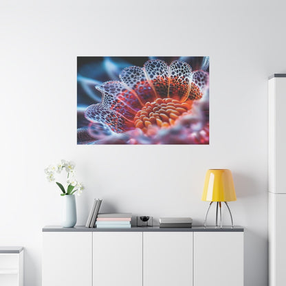 👉Cœur Orangé : magnifique cadre💎effet apaisant💎 garanti - Art Cocoon