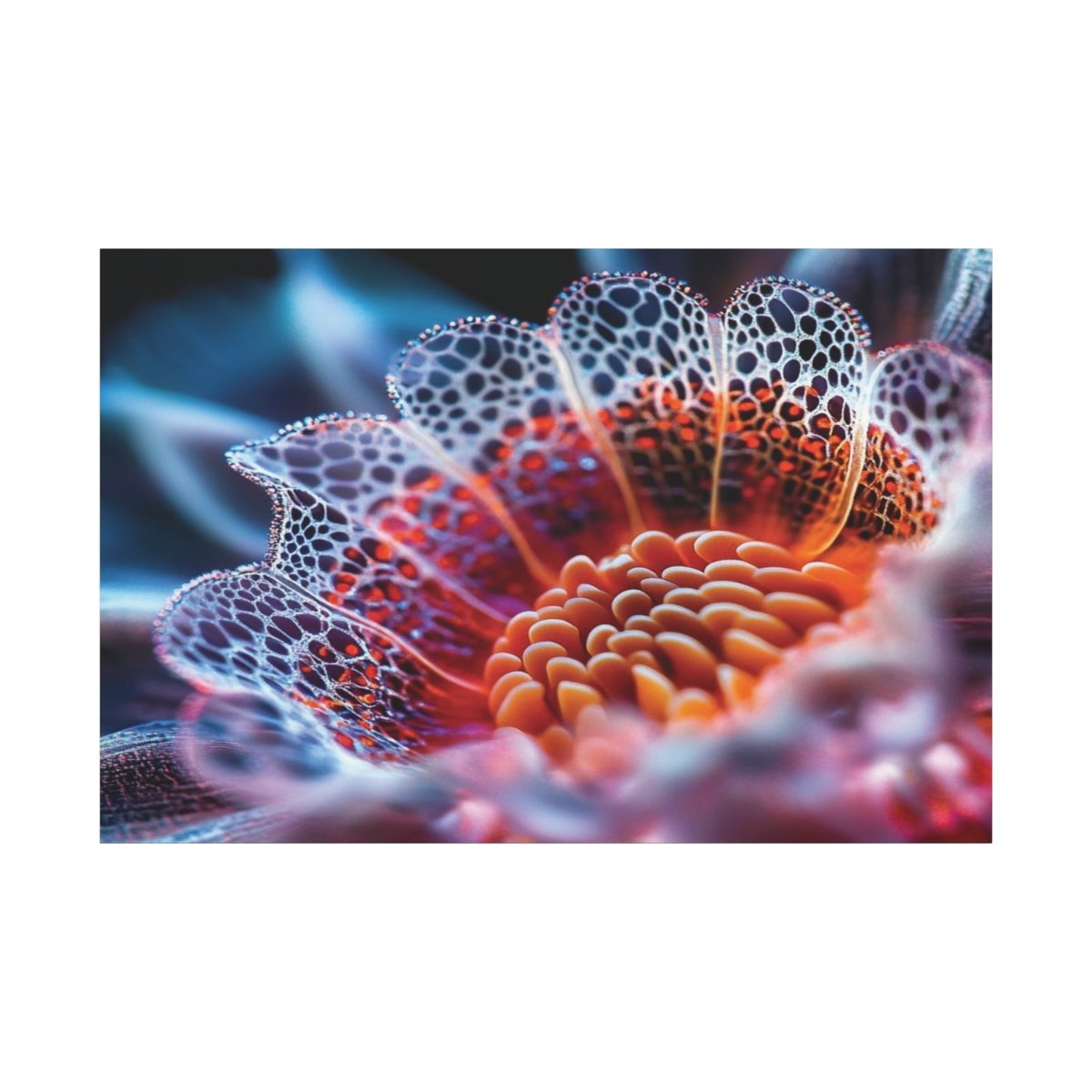 👉Cœur Orangé : magnifique cadre💎effet apaisant💎 garanti - Art Cocoon