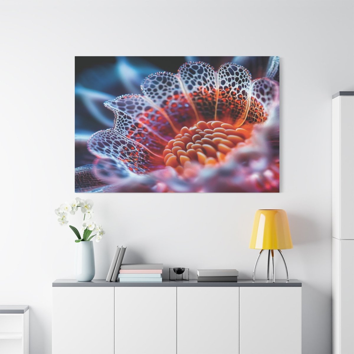 👉Cœur Orangé : magnifique cadre💎effet apaisant💎 garanti - Art Cocoon