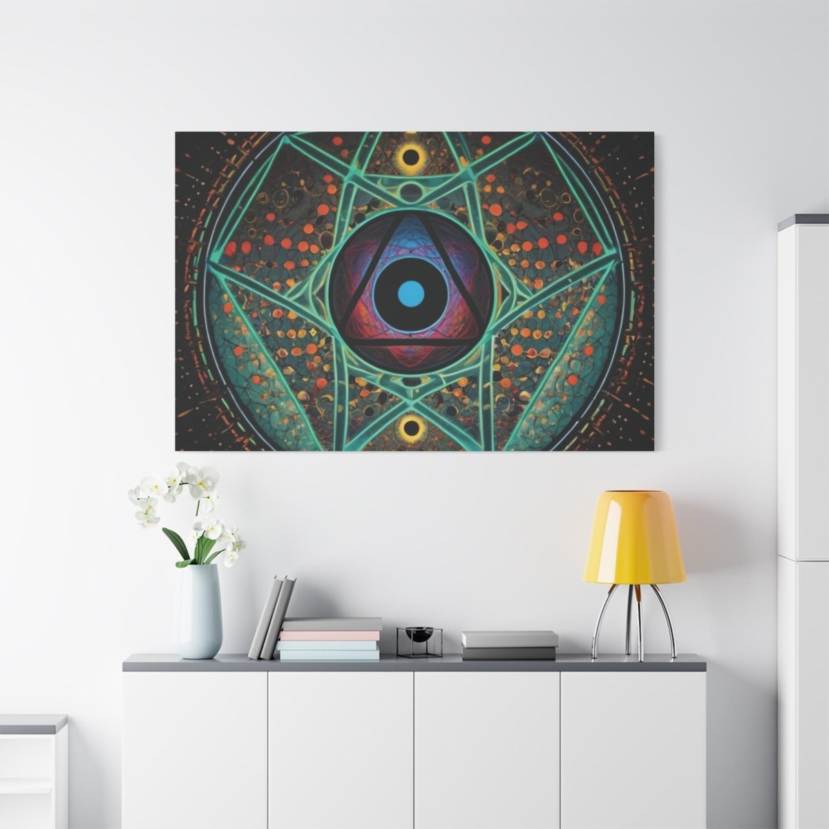 👉Communication Cosmique : magnifique cadre💎effet fascinant💎 garanti - Art Cocoon