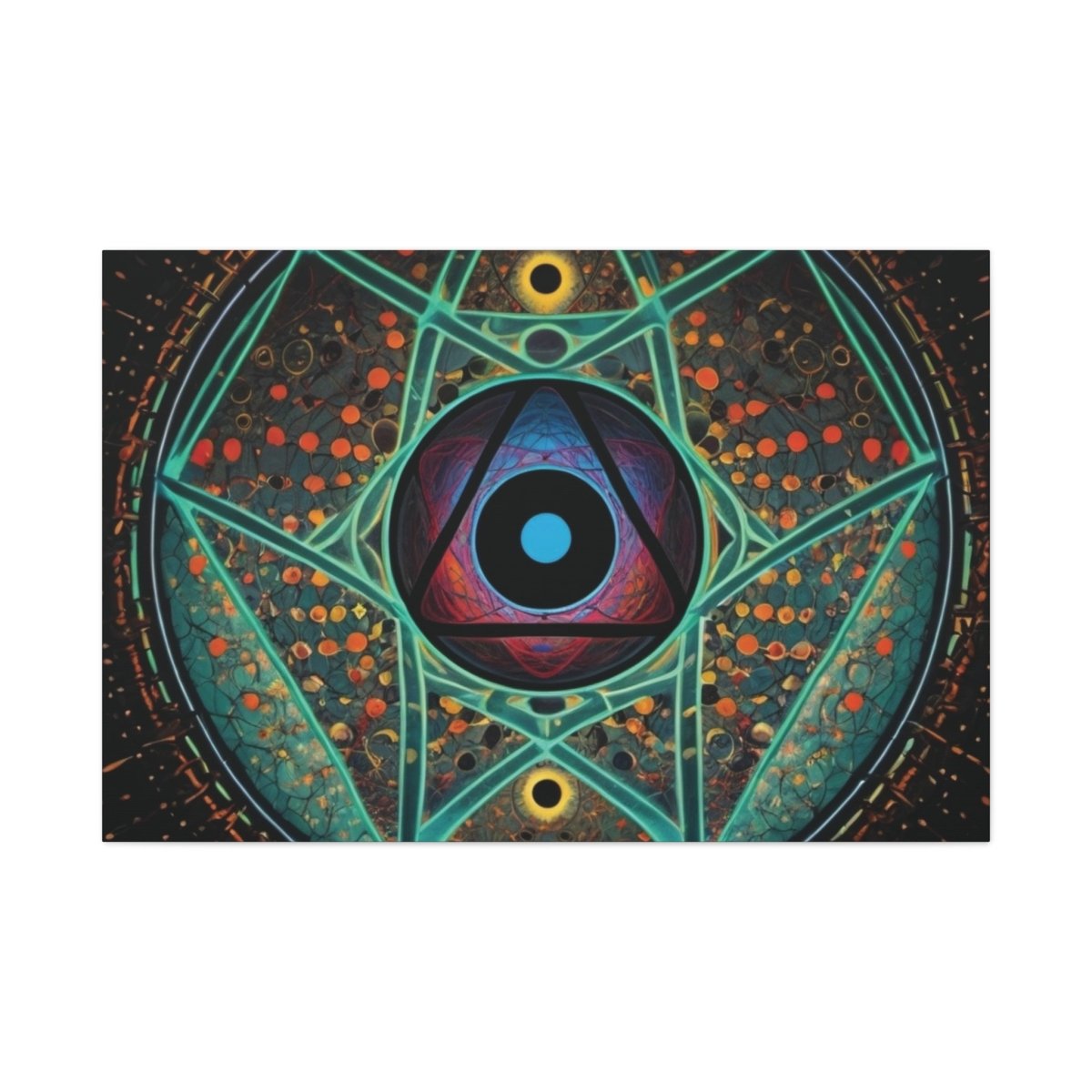 👉Communication Cosmique : magnifique cadre💎effet fascinant💎 garanti - Art Cocoon