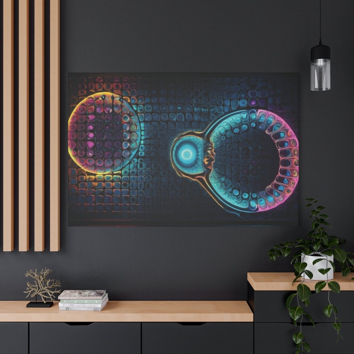 👉Communication Multivers : magnifique cadre💎effet fascinant💎 garanti - Art Cocoon