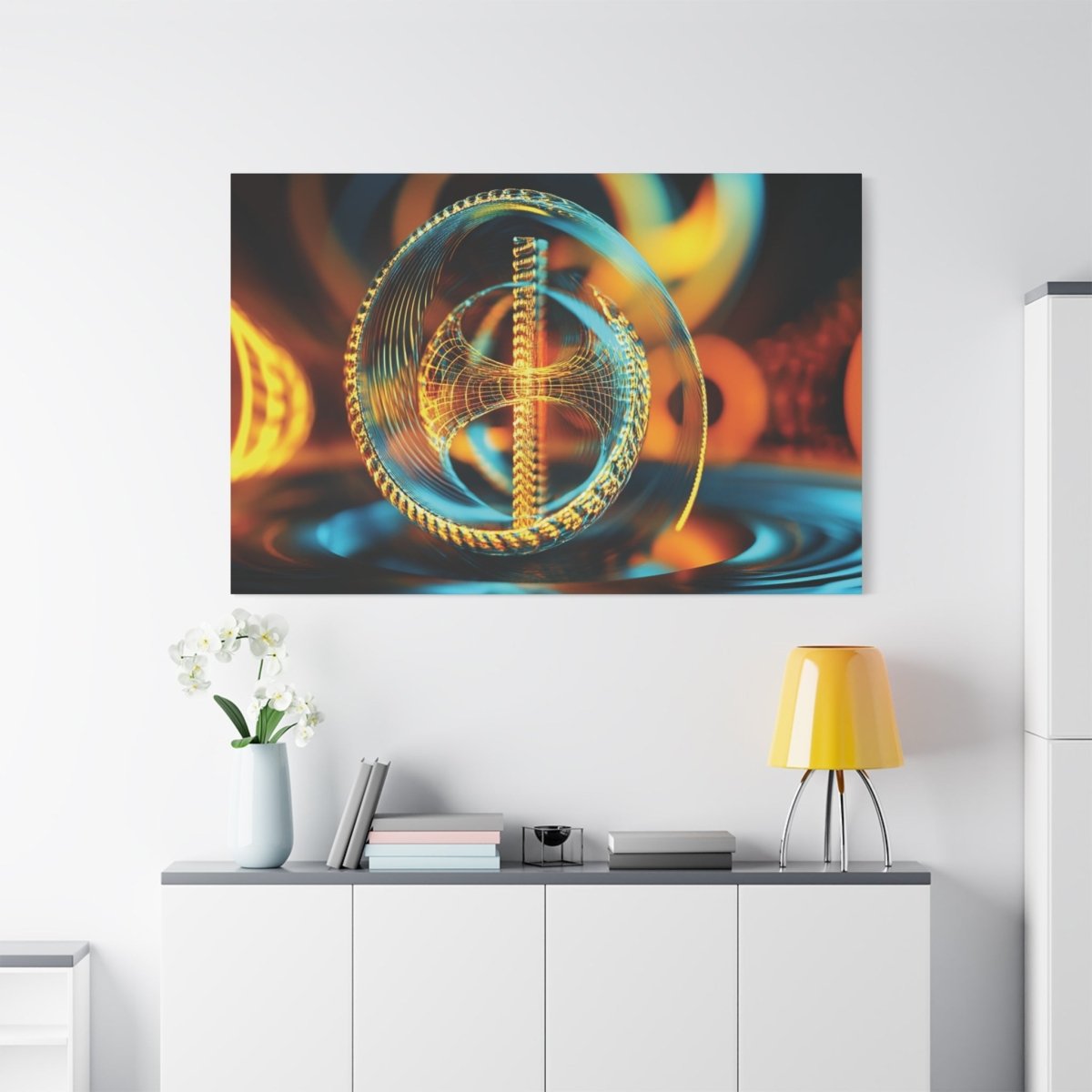 👉Connexion Cosmique : magnifique cadre💎effet fascinant💎 garanti - Art Cocoon