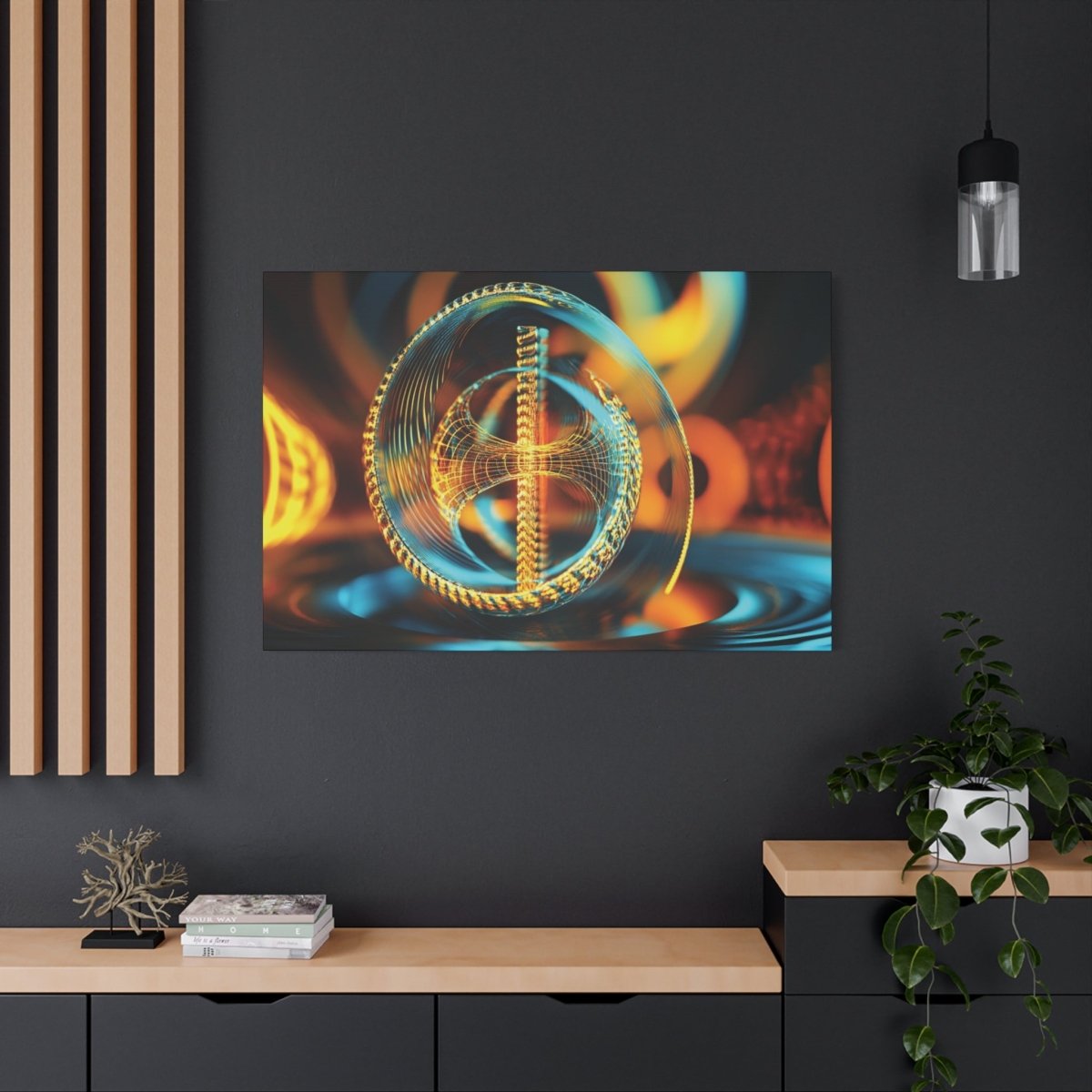 👉Connexion Cosmique : magnifique cadre💎effet fascinant💎 garanti - Art Cocoon