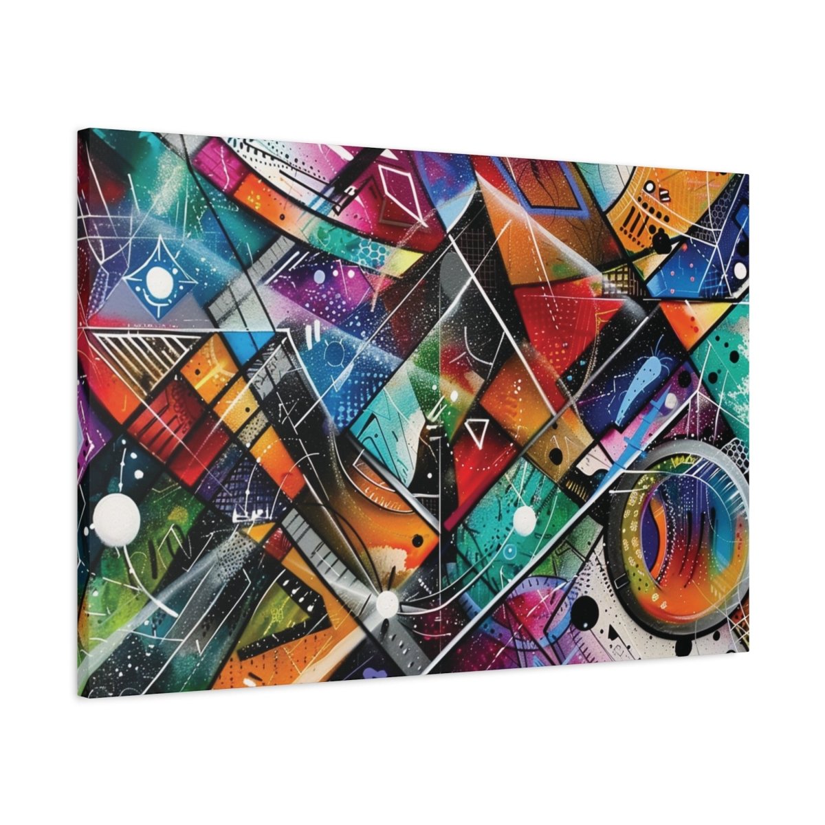 👉Connexion Planétaire : magnifique cadre 💎effet captivant💎 garanti - Art Cocoon