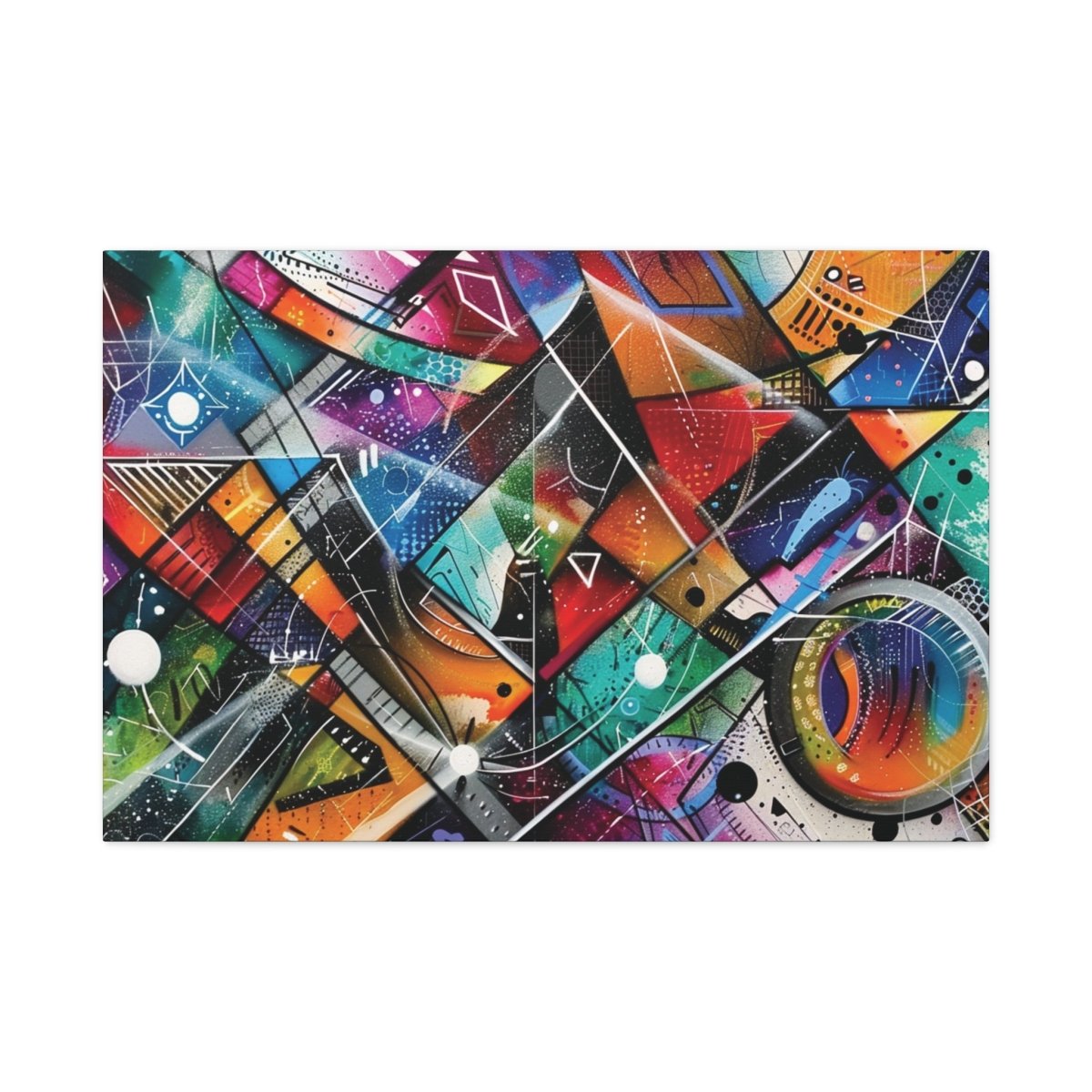 👉Connexion Planétaire : magnifique cadre 💎effet captivant💎 garanti - Art Cocoon