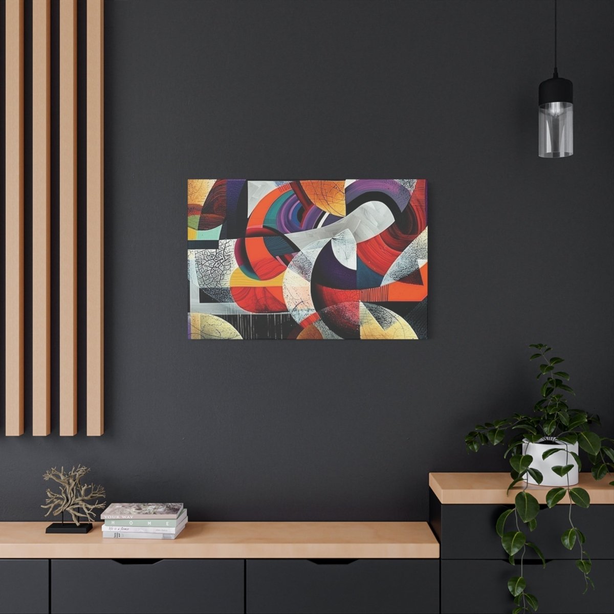 👉Contrées Lointaines : magnifique cadre 💎effet captivant💎 garanti - Art Cocoon