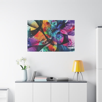 👉Coulée Vibrante : magnifique cadre 💎effet captivant💎 garanti - Art Cocoon