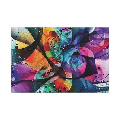 👉Coulée Vibrante : magnifique cadre 💎effet captivant💎 garanti - Art Cocoon