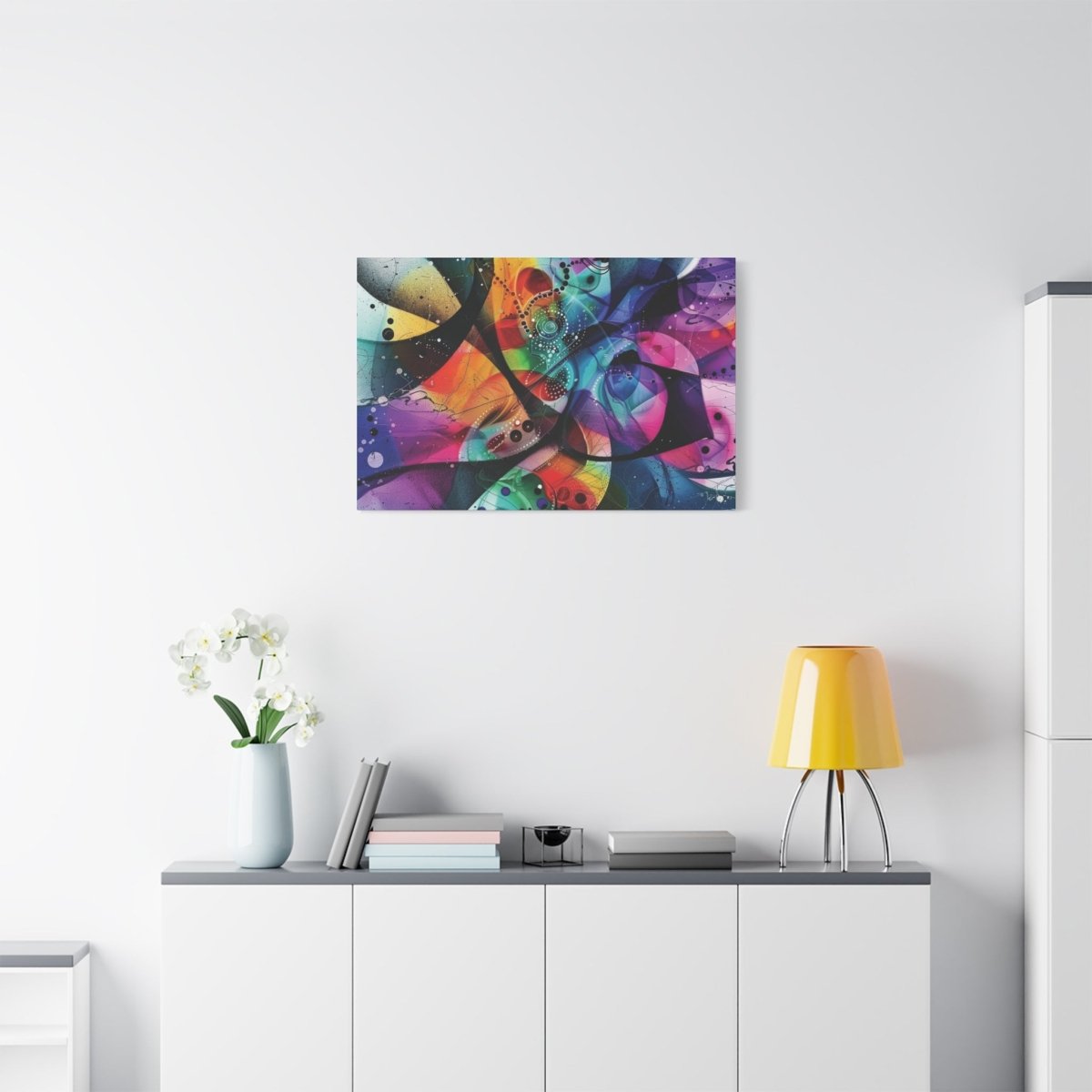 👉Coulée Vibrante : magnifique cadre 💎effet captivant💎 garanti - Art Cocoon