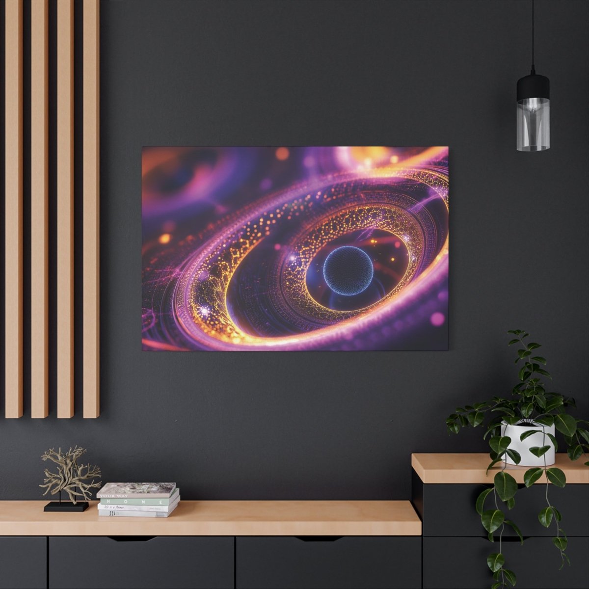 👉Création Planétaire : magnifique cadre💎effet fascinant💎 garanti - Art Cocoon